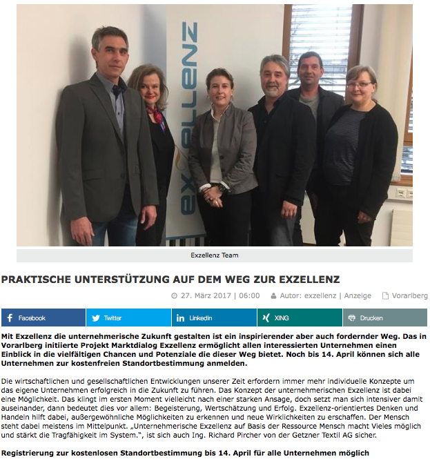 Marktdialog Exzellenz