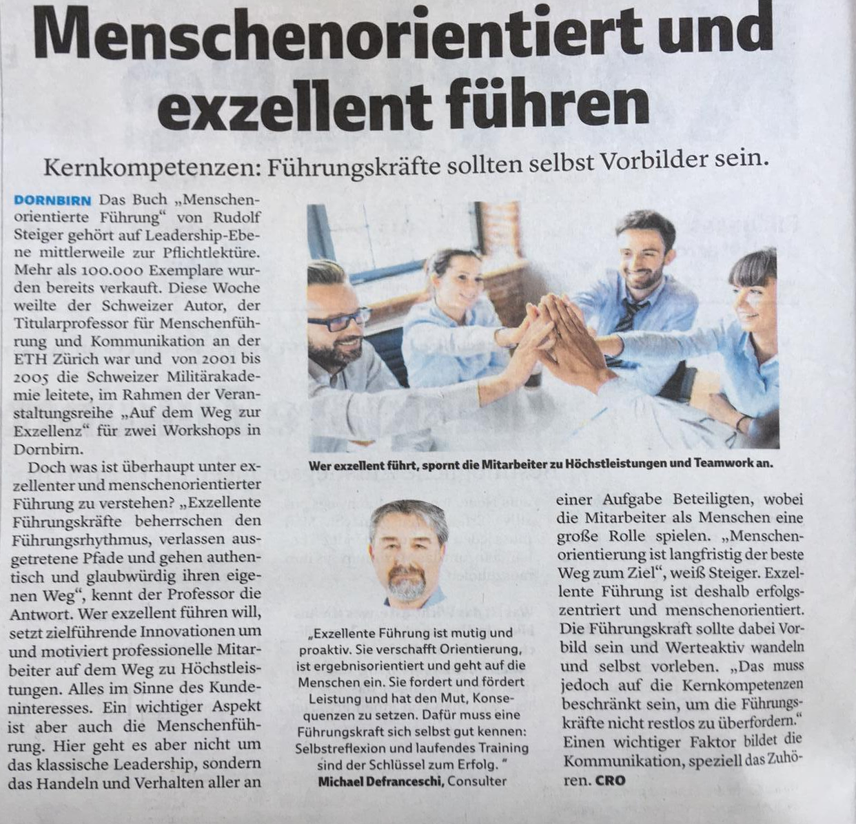 Exzellent und menschenorientiert führen