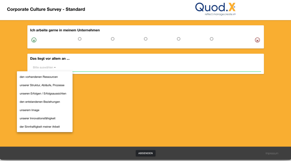 Quod.X® - Corporate Culture Survey